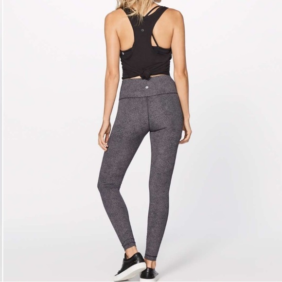 Lululemon Wunder Under Hi-Rise Tight Luxtreme 28" Disperse Dusky Lavender 4 - Picture 5 of 12